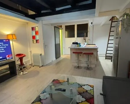Cosy Loft Au Coeur De Centre Nantes